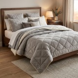 Trapunta Invernale Caldissima 350 gr/mq Microfibra Soft